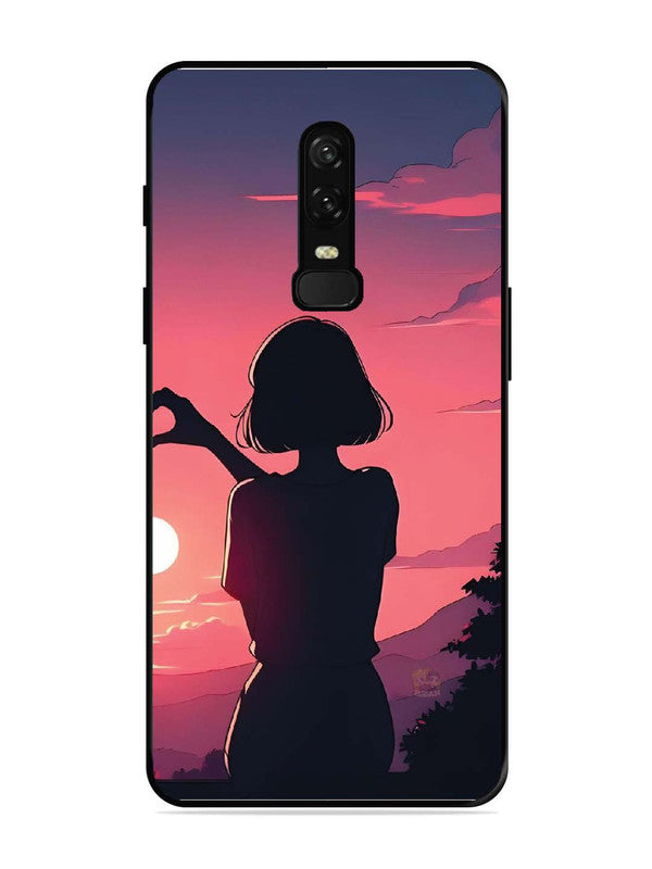OnePlus 6 Love Heart with Hand Girl