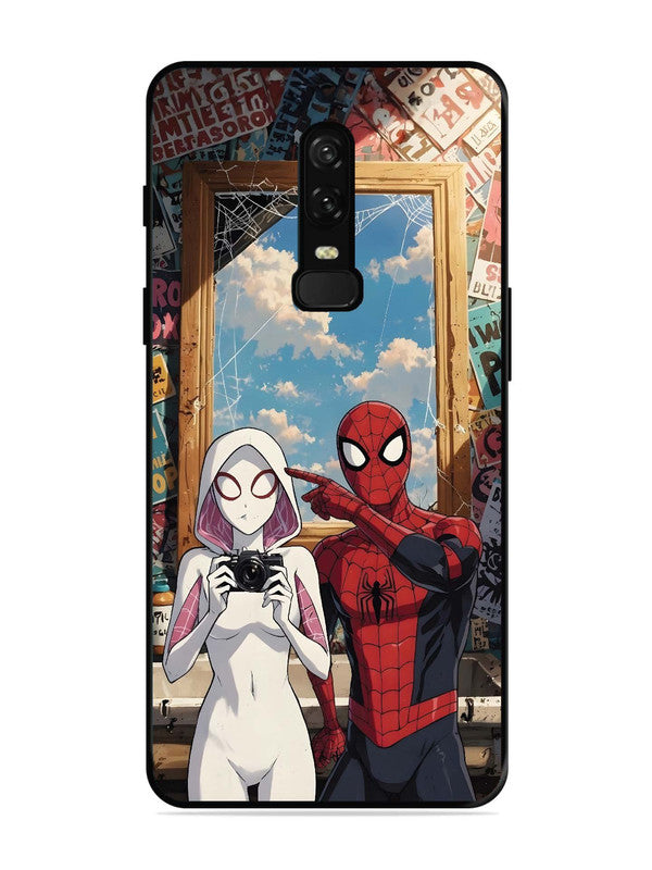 OnePlus 6 Spiderman and Spiderwoman