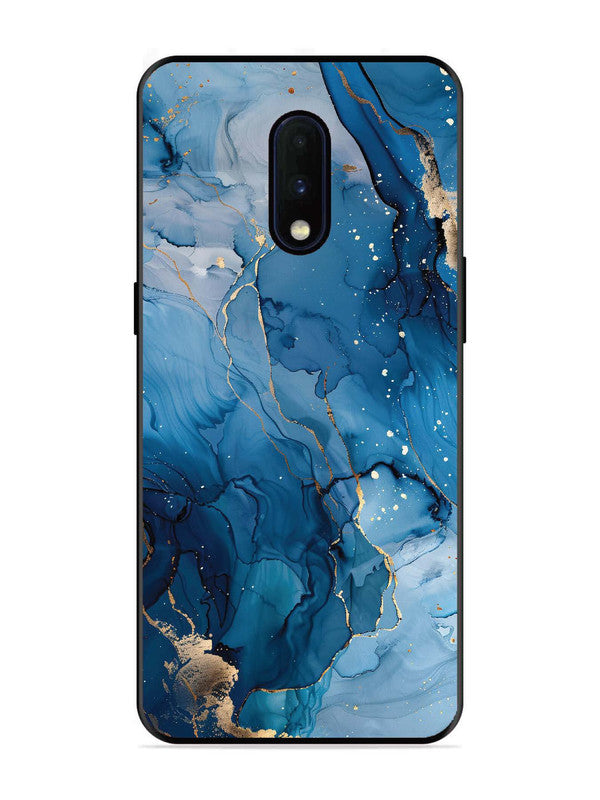 OnePlus 6T Oceanic Pattern with Golden Sprinkles