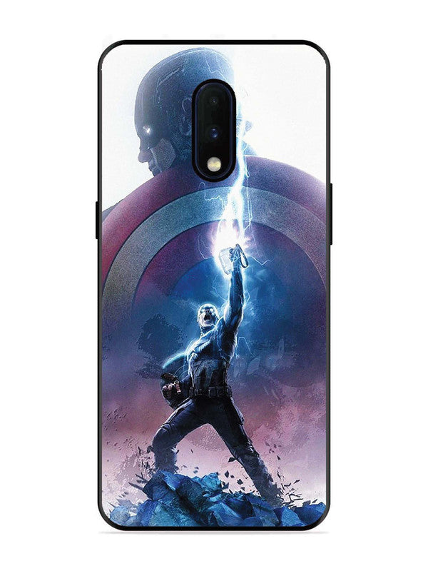 OnePlus 6T captain-america-thor-hammer-lightning