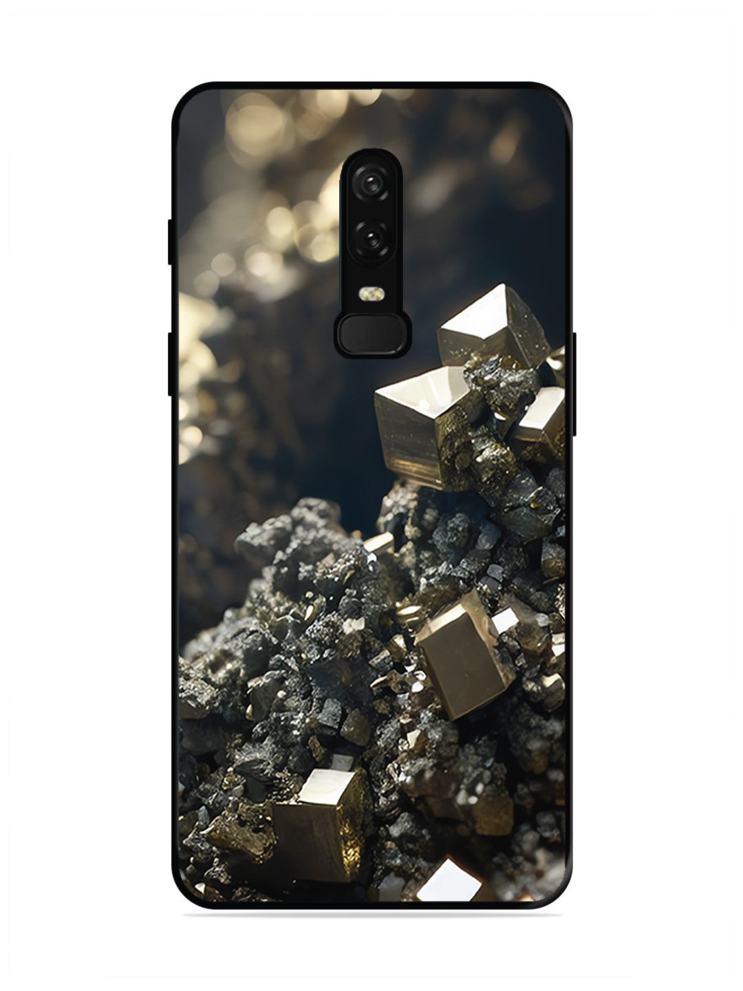 OnePlus 6 Gold Crystals