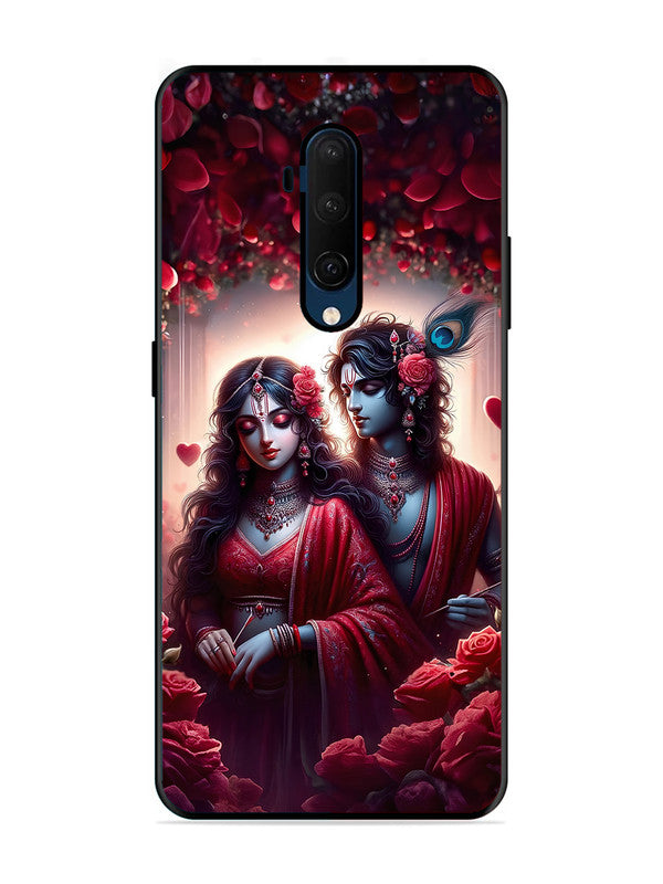 OnePlus 7T Pro | 2D Metal | Couples in Red theme like Radha Krishna | ON-7TP-458