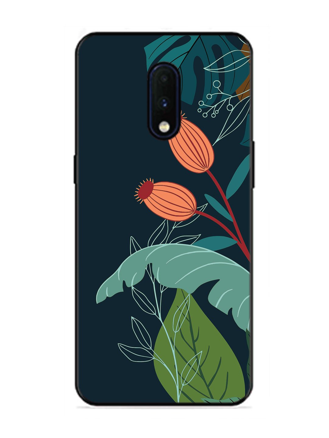 OnePlus 7 Plant Illustration