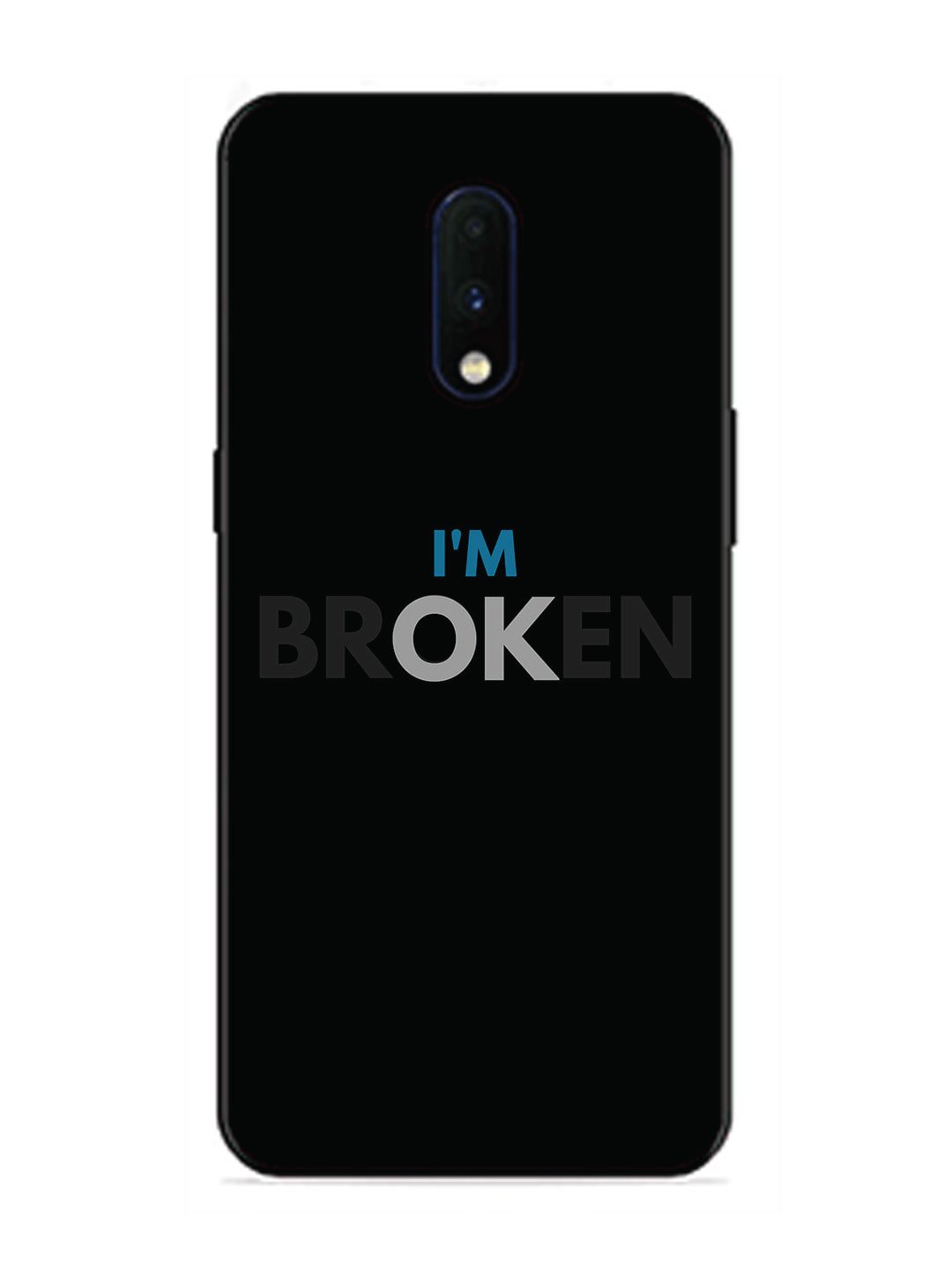 OnePlus 7 I'm Broken Dark Theme