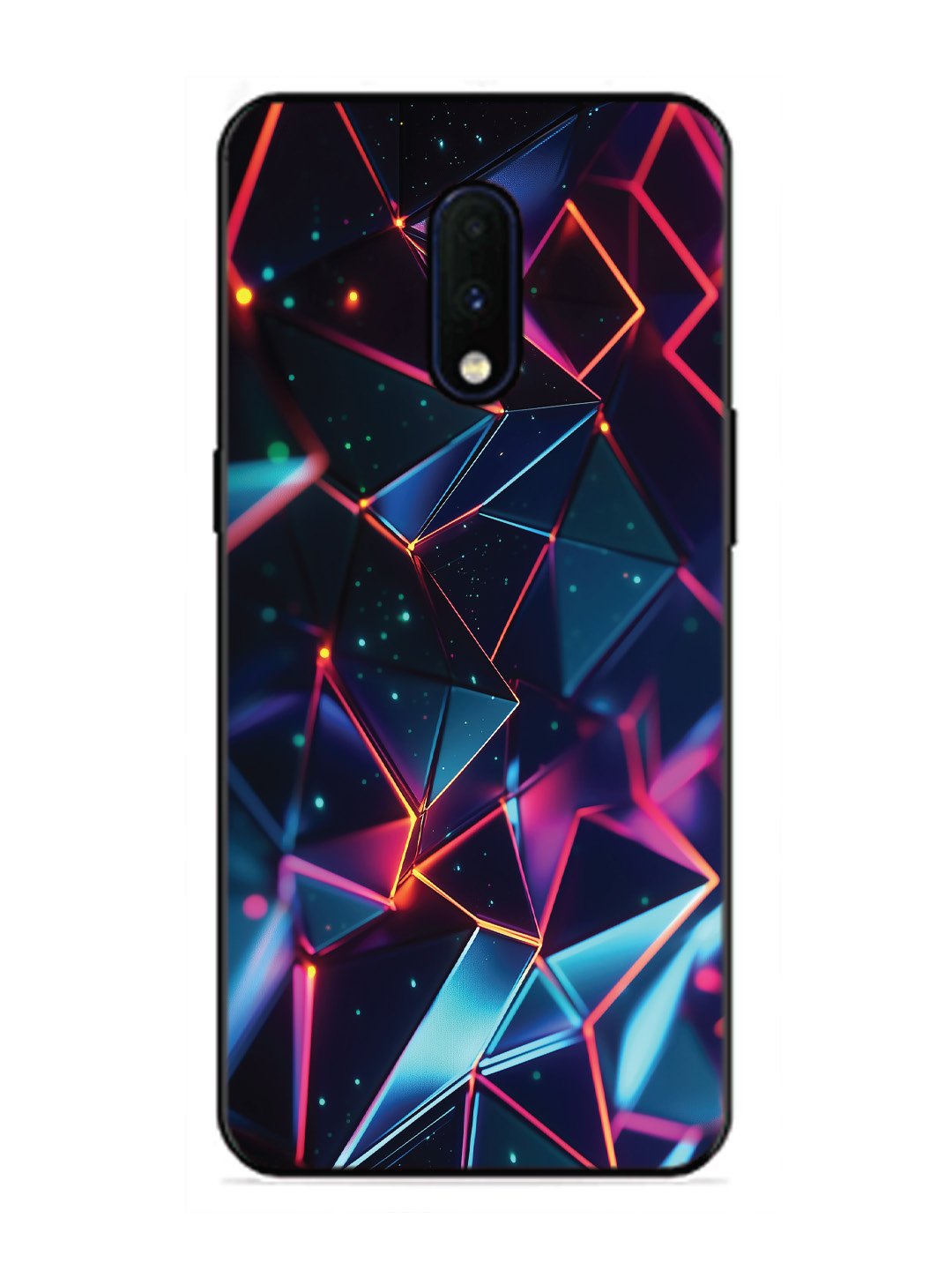 OnePlus 7 3D Abstract Polygon