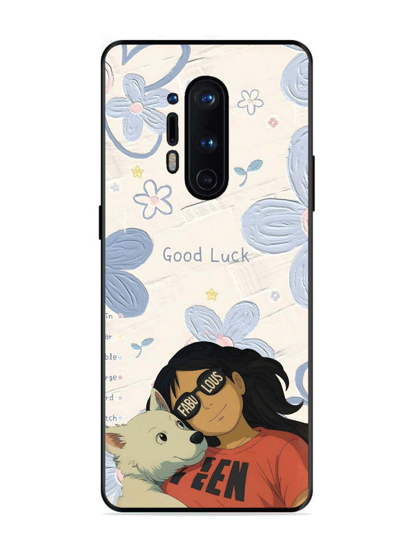 OnePlus 8 Pro | 2D Metal | Fabulous and Good Luck | ON-8P-424