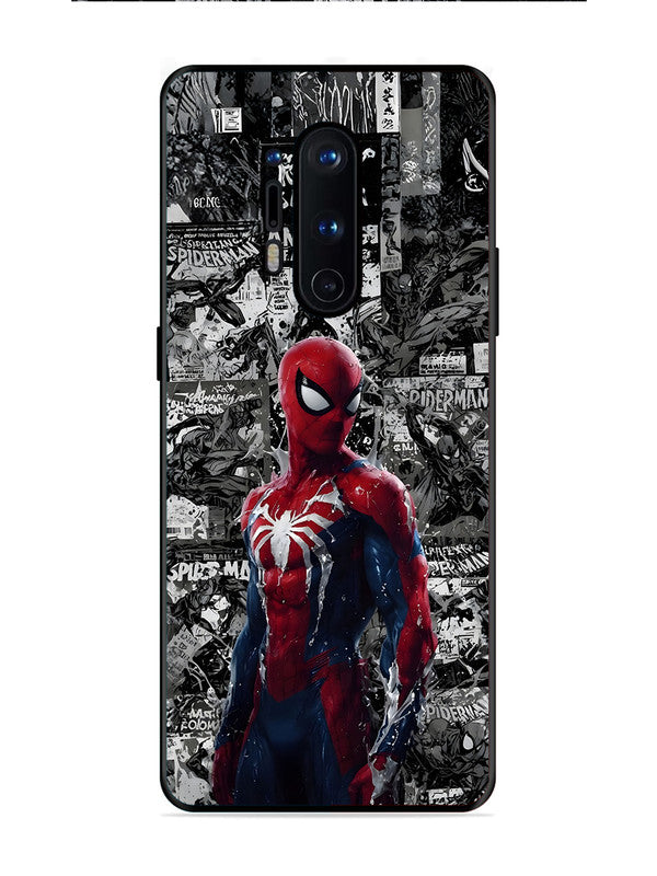 OnePlus 8 Pro Spiderman Highlighted on News Paper