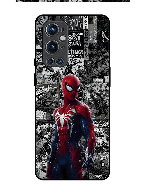 OnePlus 9 Pro Spiderman Highlighted on News Paper