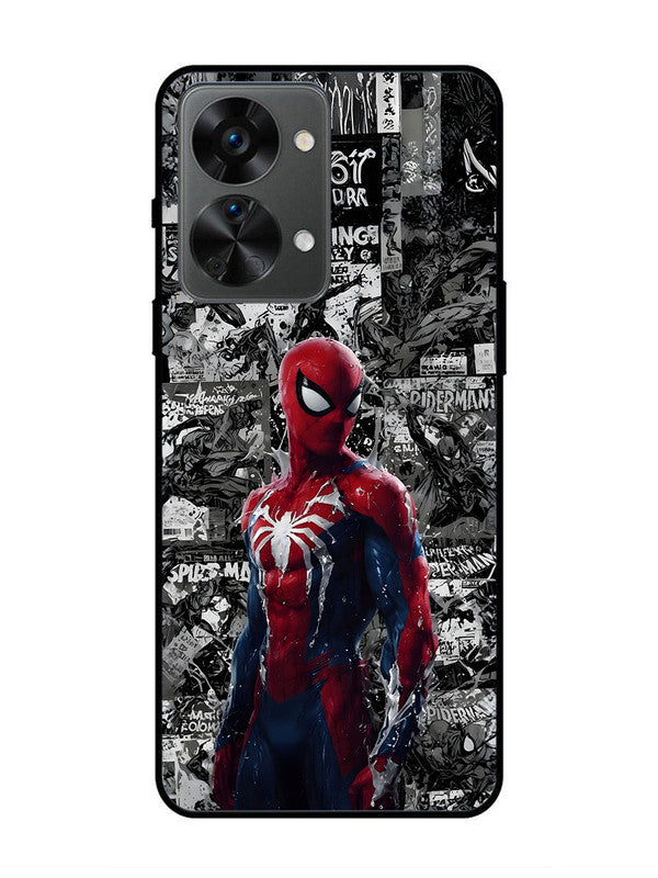 OnePlus Nord 2T 5G Spiderman Highlighted on News Paper