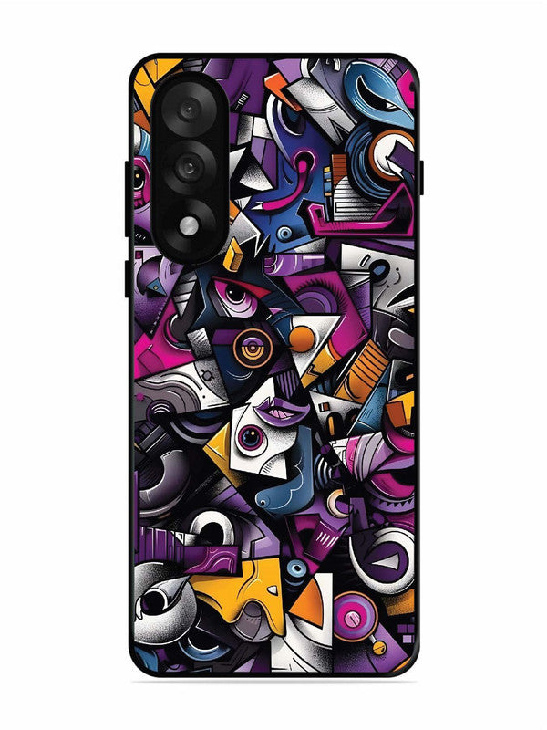 OnePlus Nord 5 5G Abstract Geometric Graffiti Chaos