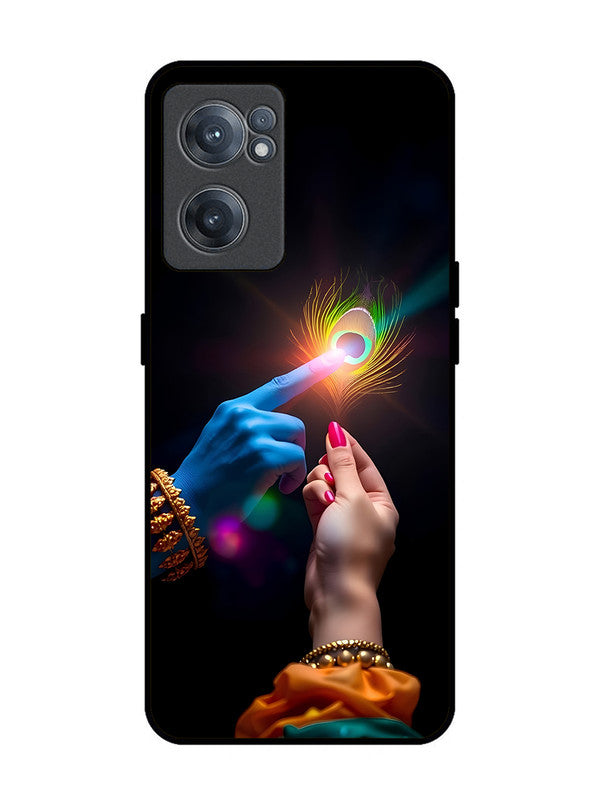 OnePlus Nord CE 2 5G | 2D Metal | Radha Krishna touching feather | ON-NCE25G-454