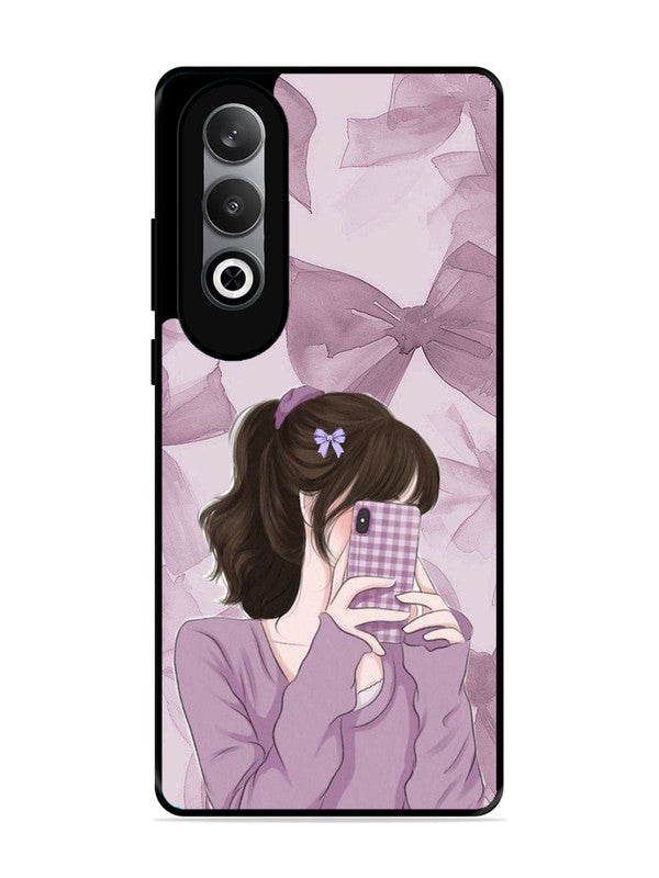 OnePlus Nord CE 4 Pinky Girl taking selfie