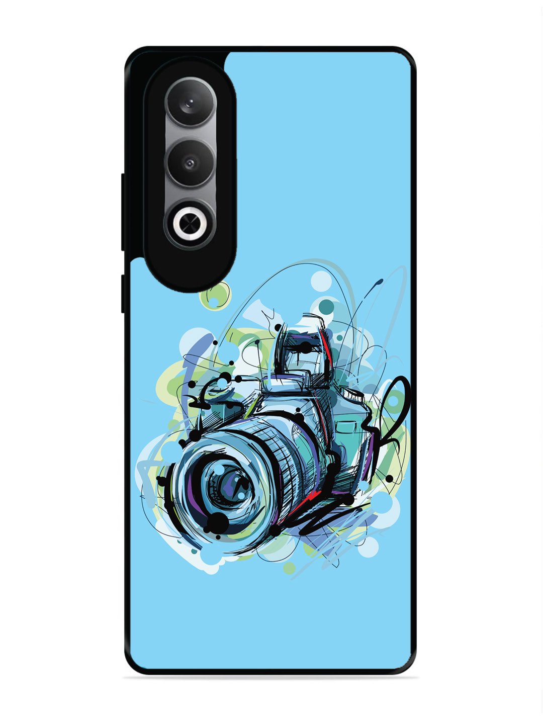 OnePlus Nord CE 4 Camera Blue Background