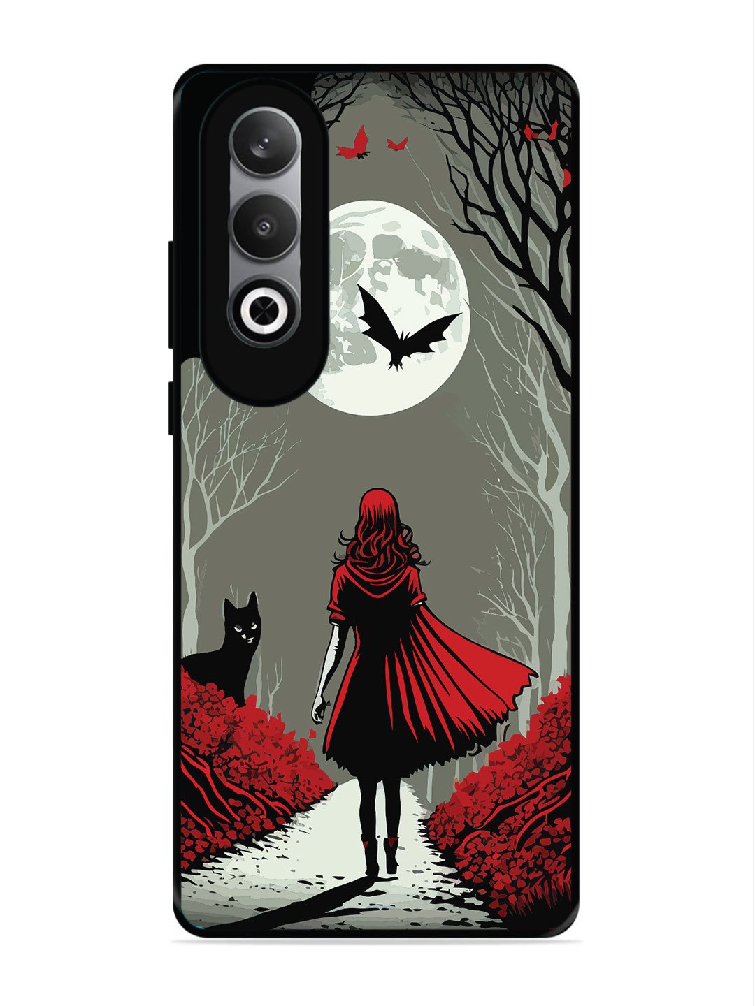 OnePlus Nord CE 4 Scarlet Girl in Red Forest