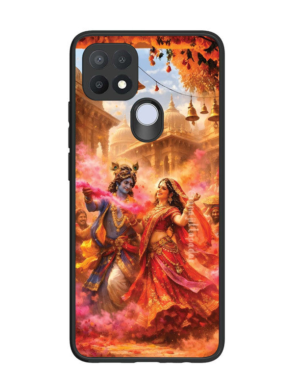 Oppo A15 Radha Krishna Playing Holi