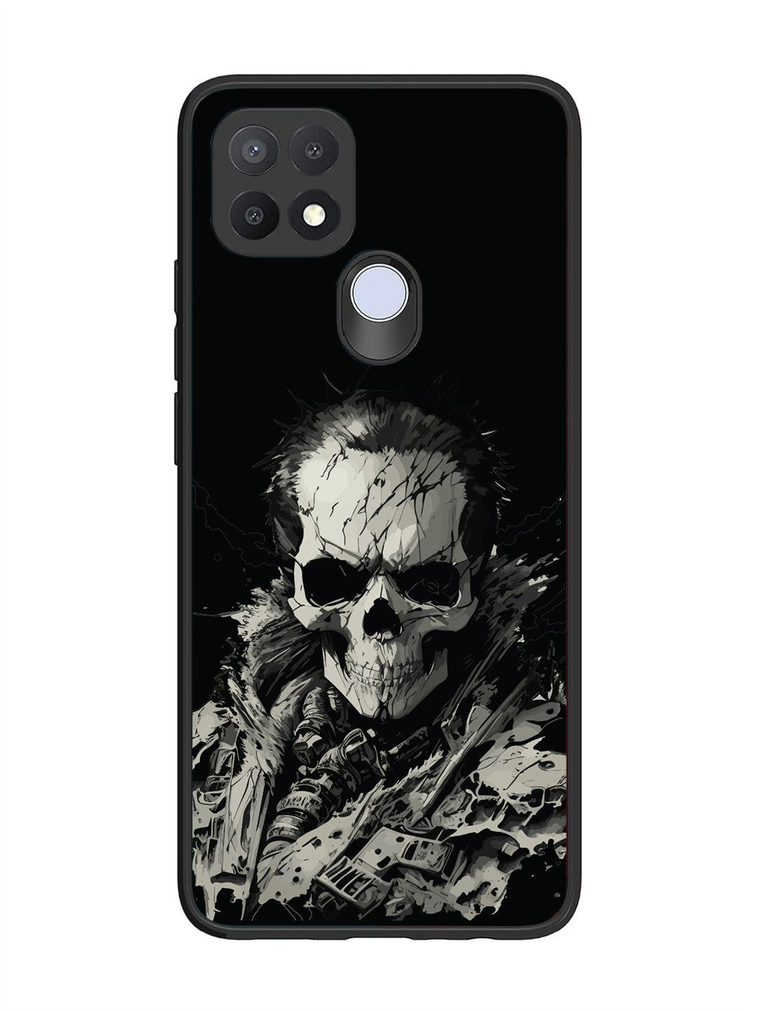 Oppo A15 Dangeruous Skull