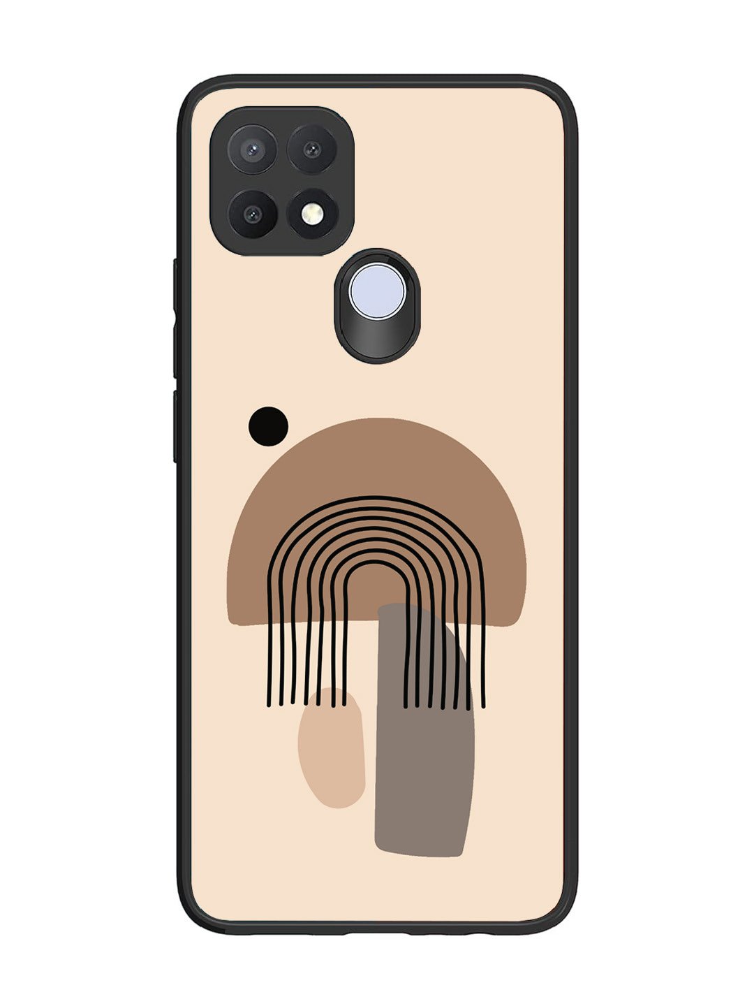 Oppo A15 Mushroom Illustration
