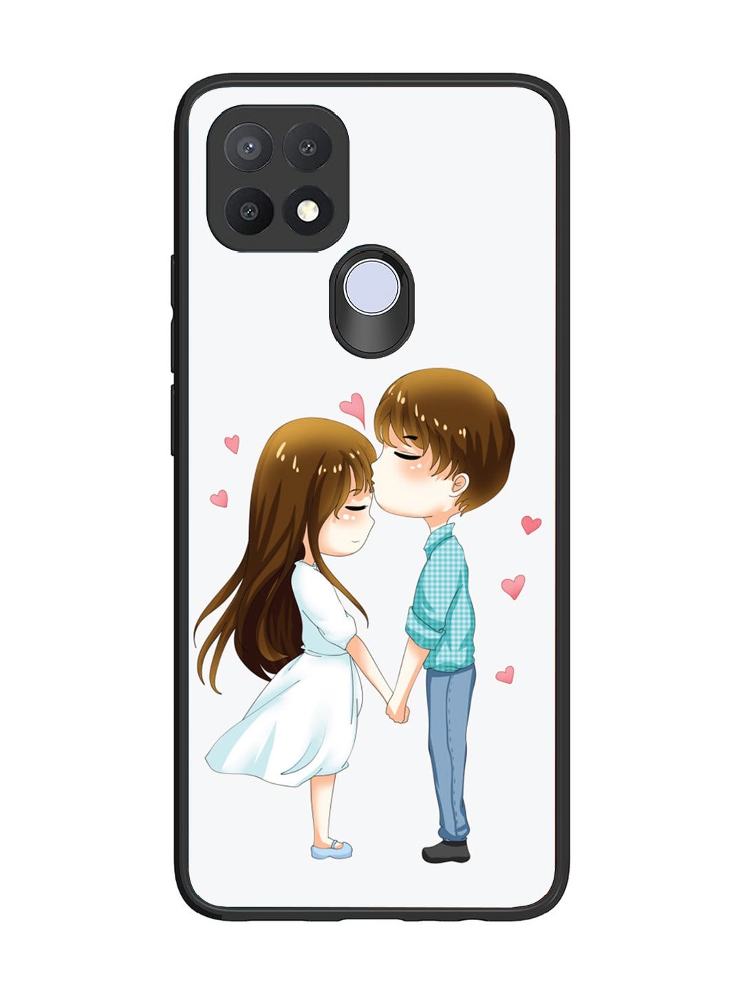 Oppo A15 Cute Little Couple