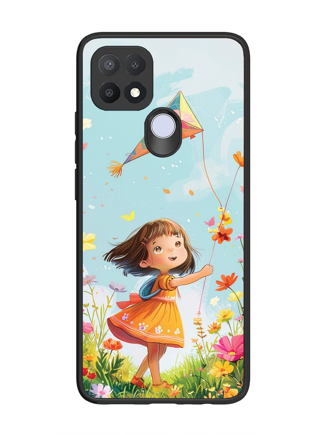 Oppo A15 joyful Kite Flying