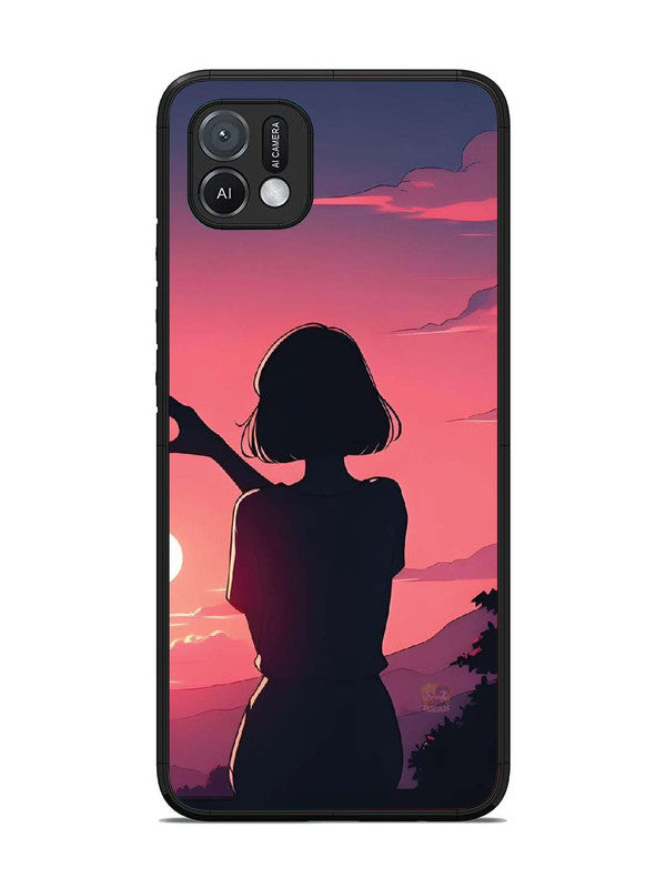 Oppo A16K Love Heart with Hand Girl