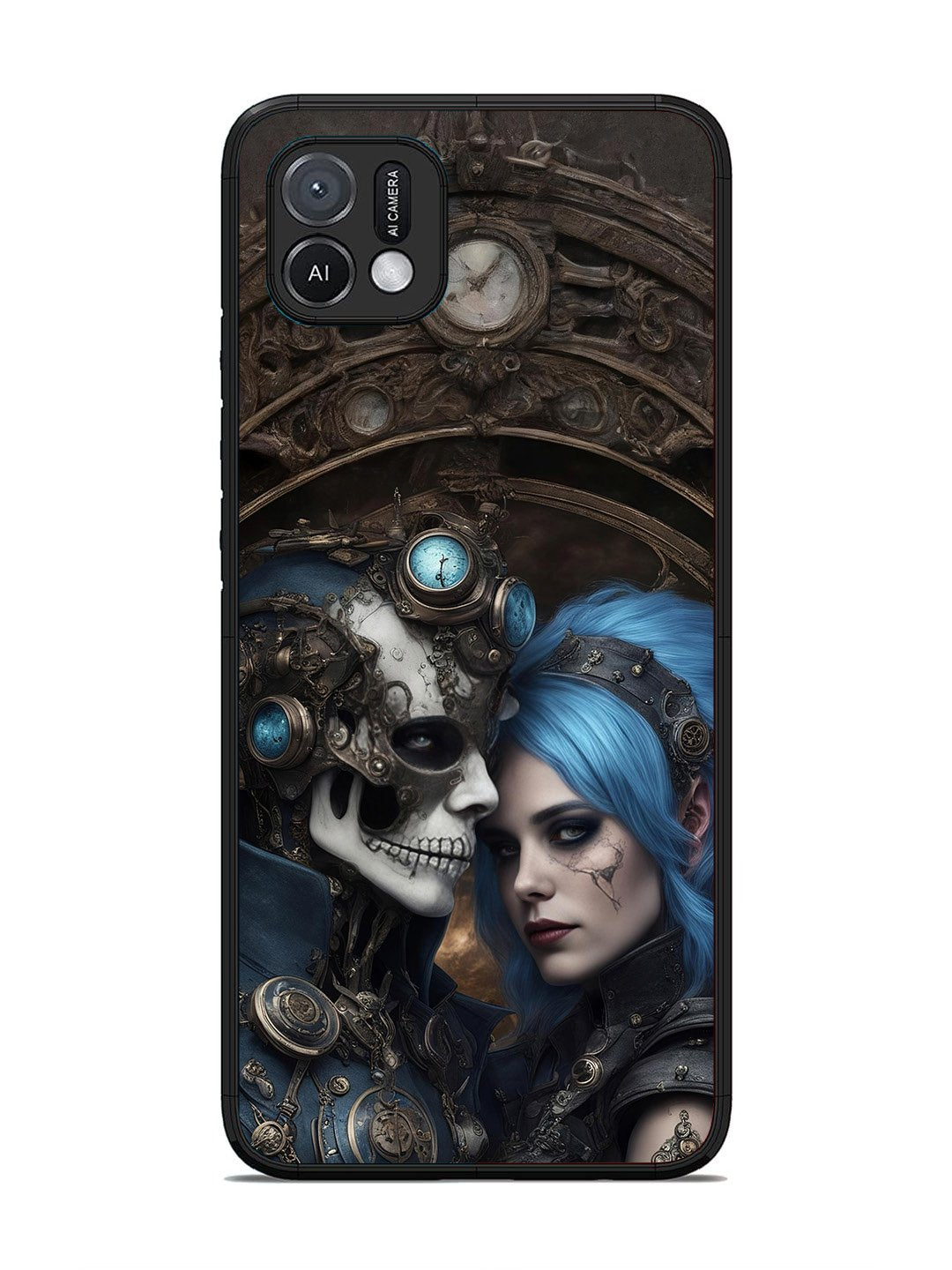 Oppo A16K Skeleton & Devil Girl
