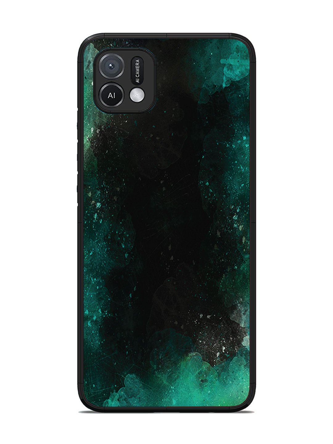 Oppo A16K Dark Black And Green Forest