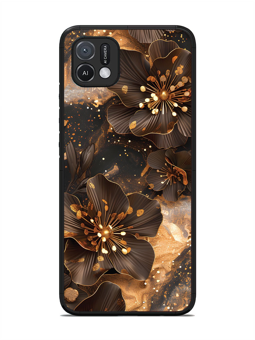 Oppo A16K Golden Flowars
