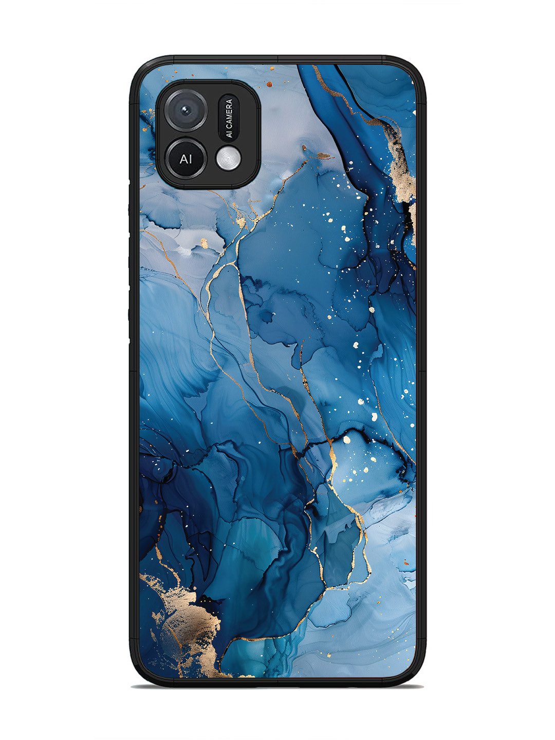 Oppo A16K Oceanic Pattern with Golden Sprinkles
