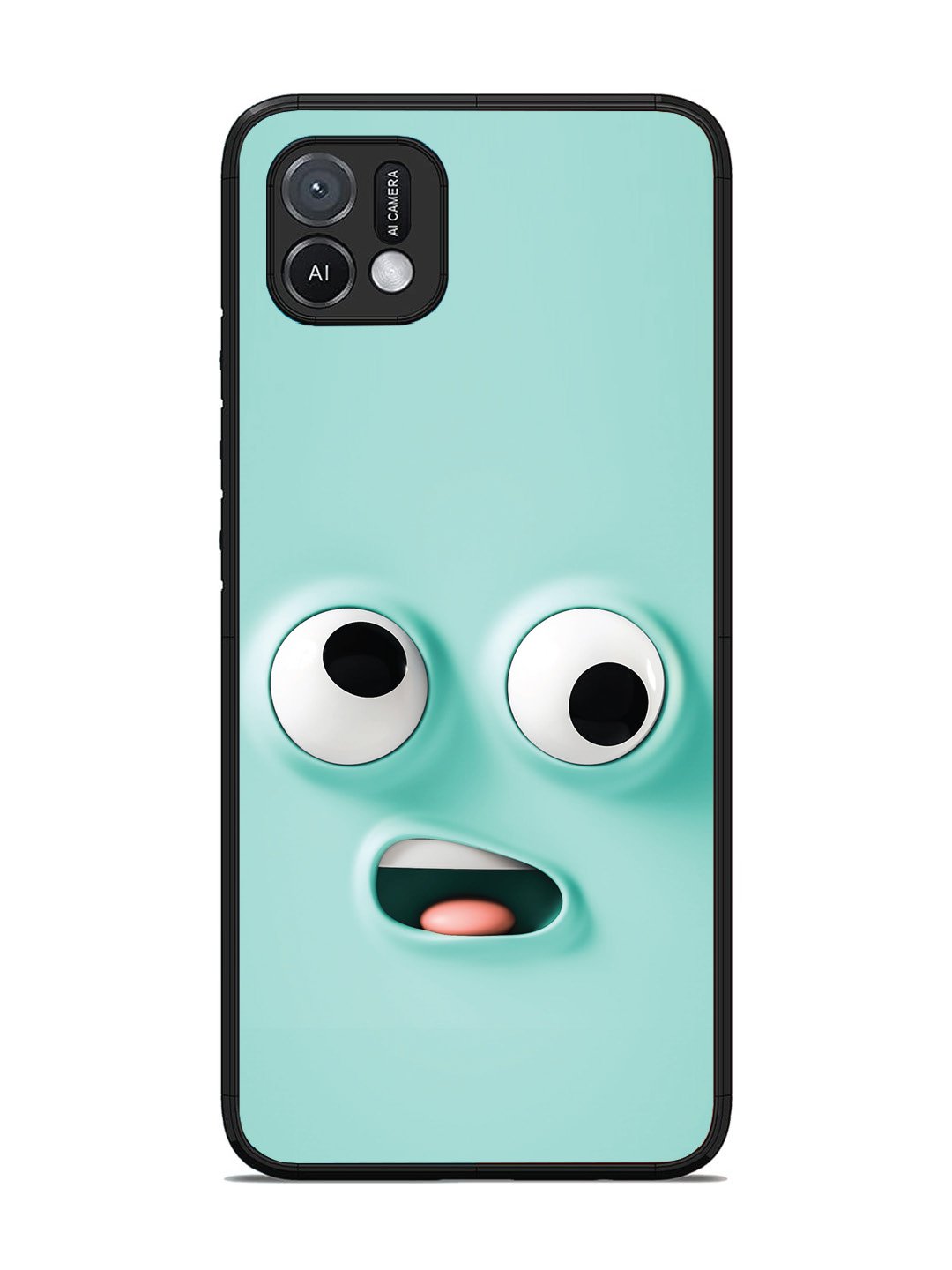 Oppo A16K Confused Smiley