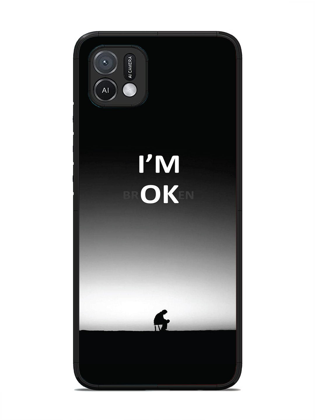 Oppo A16K I'm Broken A man on Chair Alone