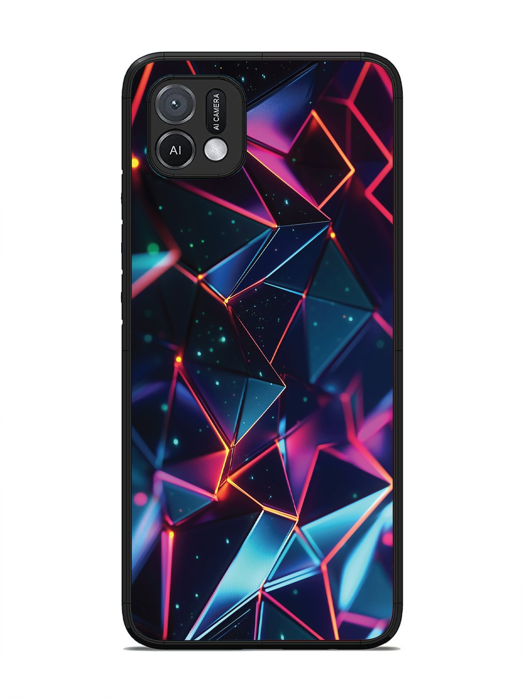 Oppo A16K 3D Abstract Polygon
