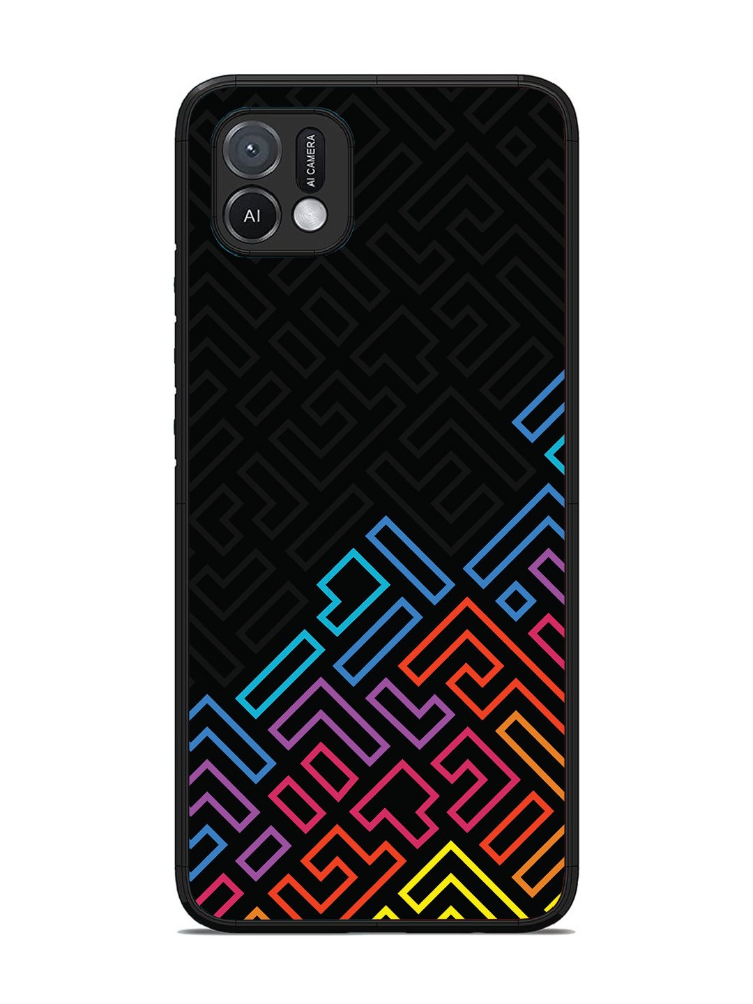 Oppo A16K colorful-abstract