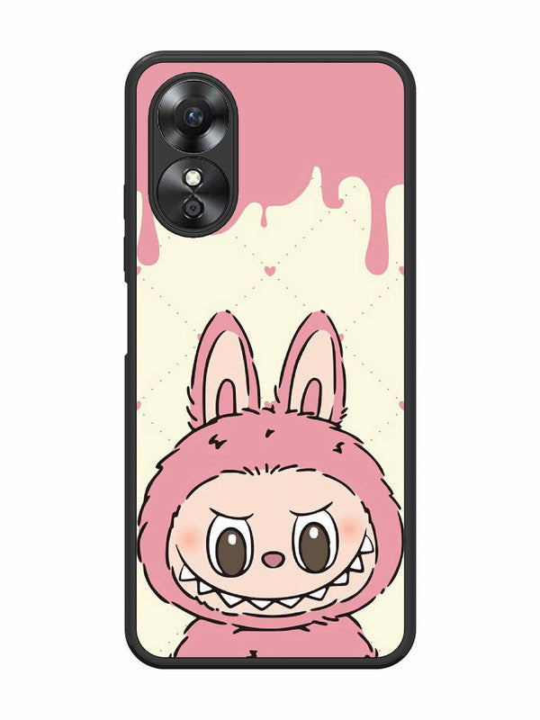 Oppo A17 Labubu Closeup Pink