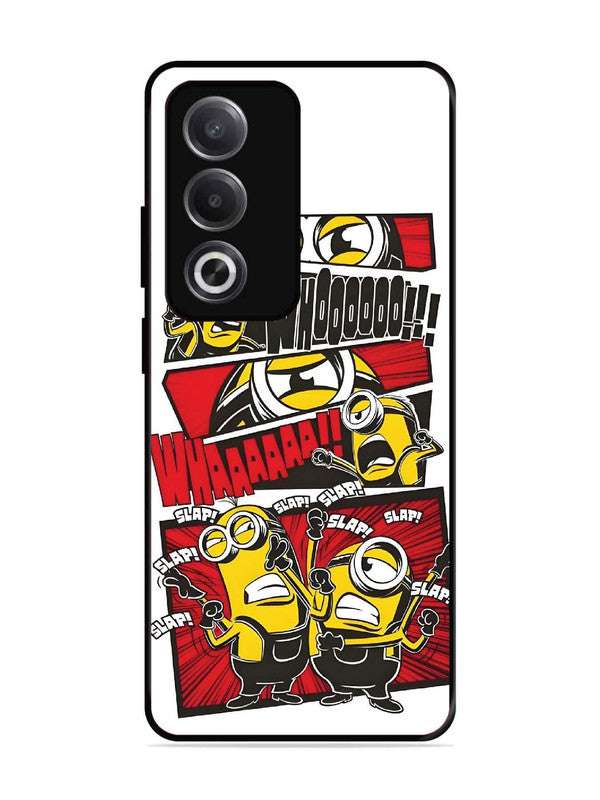 Oppo A3 Pro 5G Minions Comic Panel Action