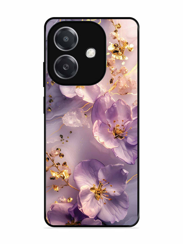Oppo A3x Orchid with Golden Safron