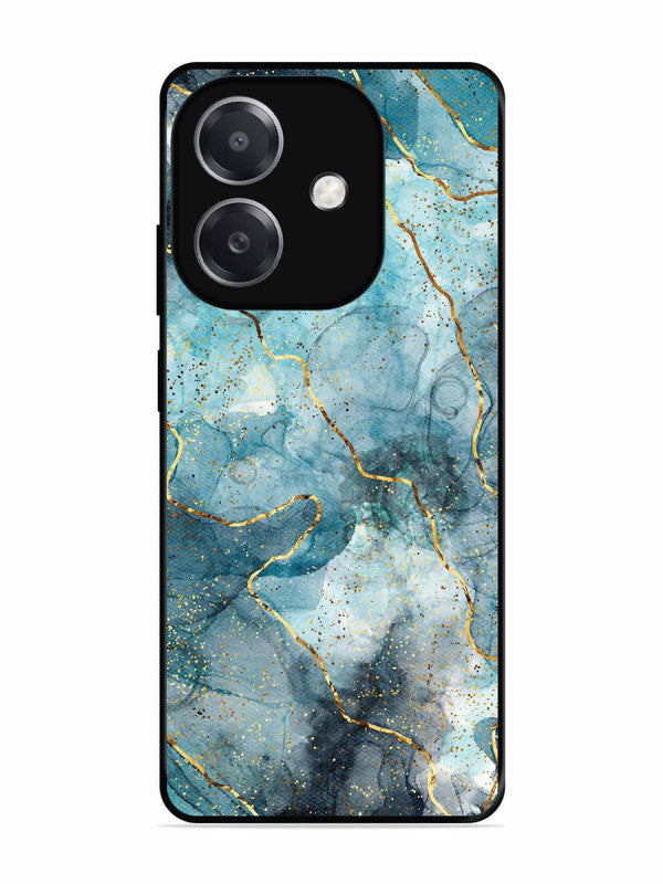 Oppo A3x Oceanic Golden Strip Marble