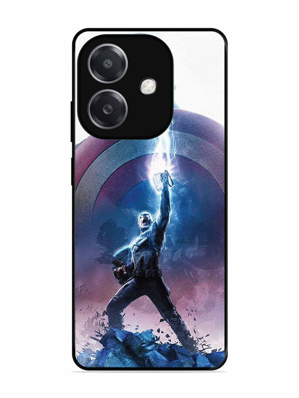 Oppo A3x captain america thor hammer lightning