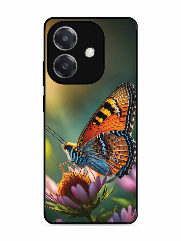 Oppo A3x Golden Hour Monarch Butterfly