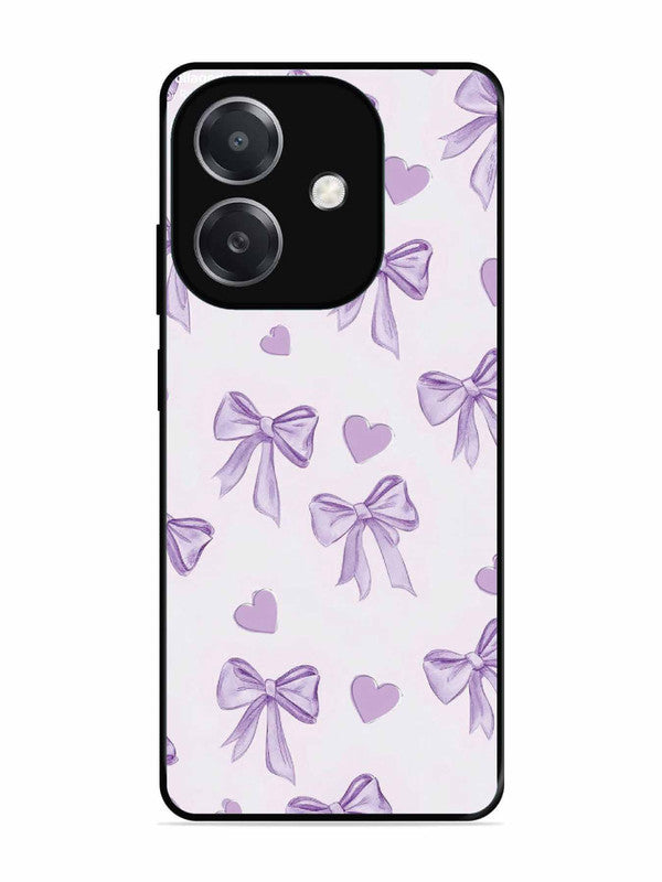 Oppo A3x Bow Tie, Purple Hair Band