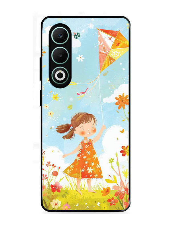 Oppo A5 5G Little Girl Kite Flying