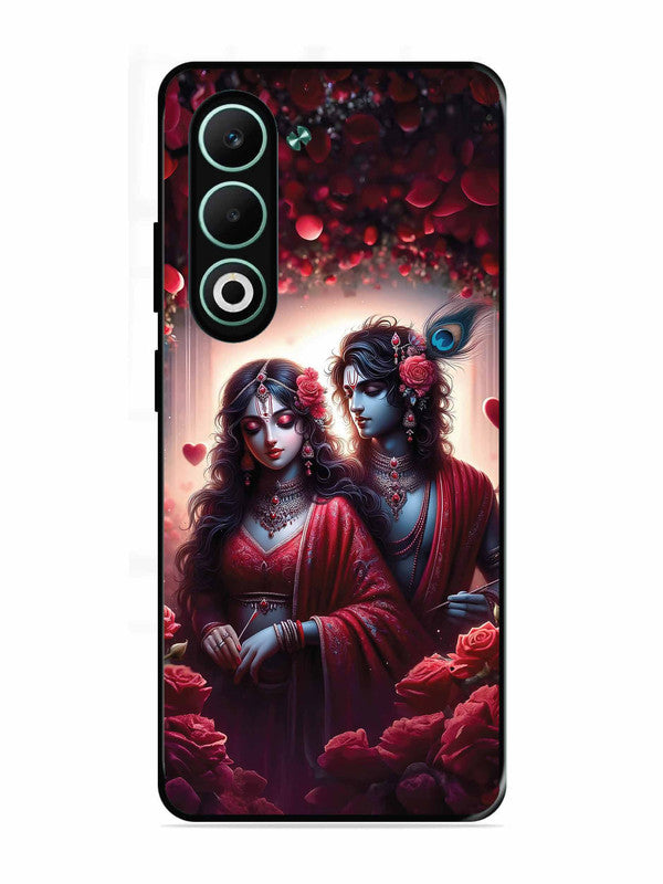 Oppo A5 5G Couples in Red theme like Radha Krishna