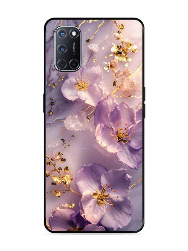 Oppo A52 Orchid with Golden Safron