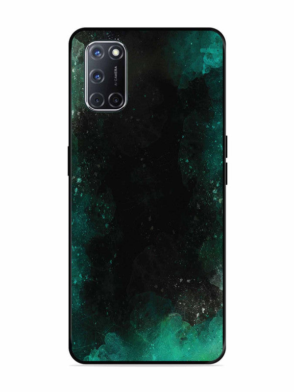 Oppo A52 Dark Black And Green Forest