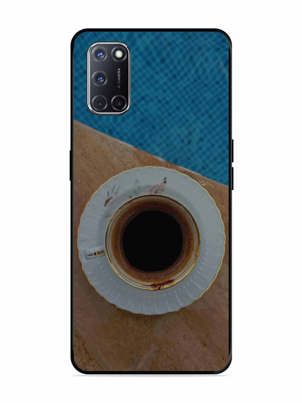 Oppo A52 Black Tea Cup Saucer