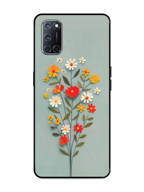 Oppo A52 Paper Flowers