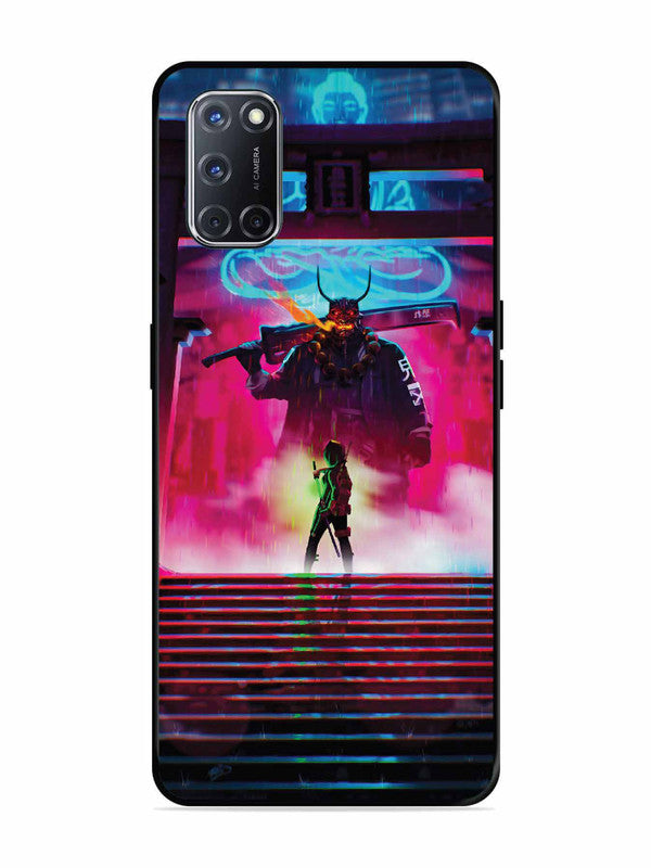 Oppo A52 Cyberpunk Yokai Monster