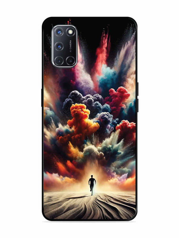 Oppo A52 colorful-blast-explosion