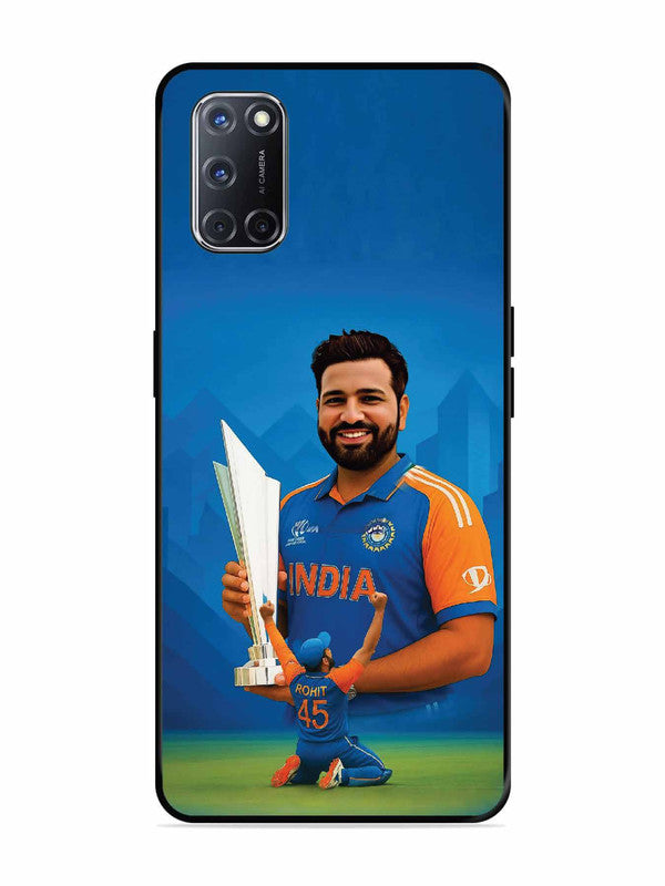 Oppo A52 Rohit Sharma Cricketer
