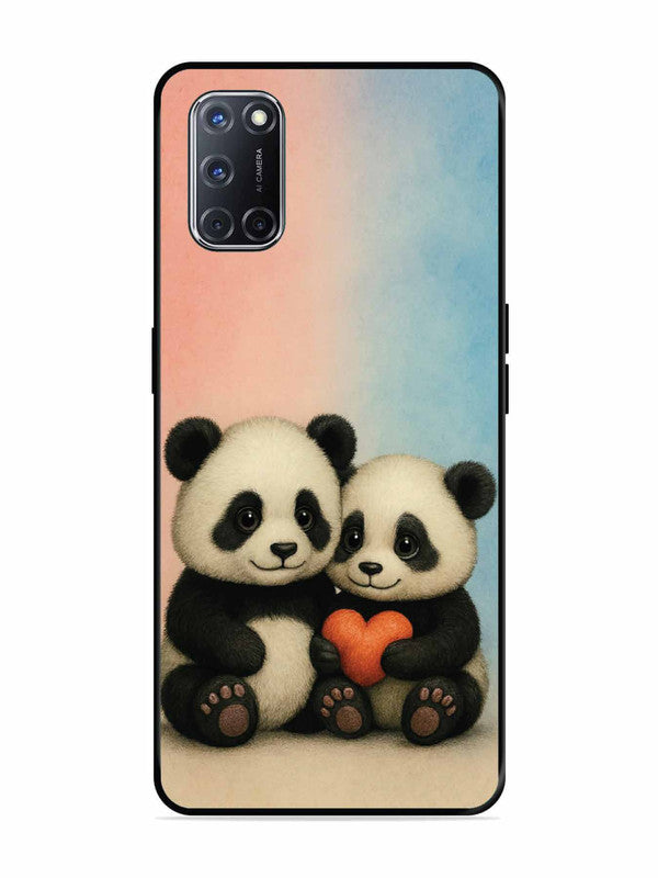Oppo A52 Cute Baby Pandas