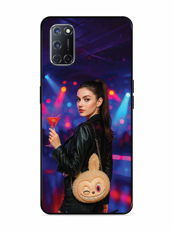 Oppo A52 Girl with Labubu Purs